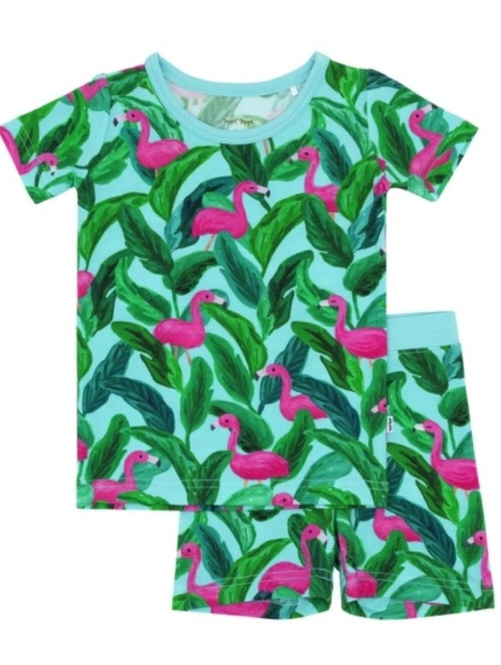 Little Sleepies Pink Flamingo 2T